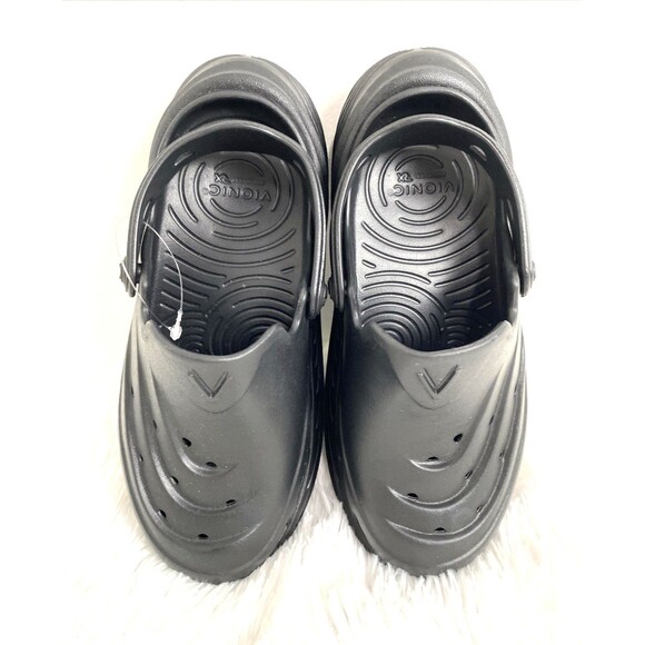 Vionic Mules Wave Recovery Rx Clogs Unisex  Black Women Size 5 Men 3 Slingback main image 11